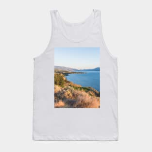 Summer Evening View of Okanagan Lake and Naramata Tank Top